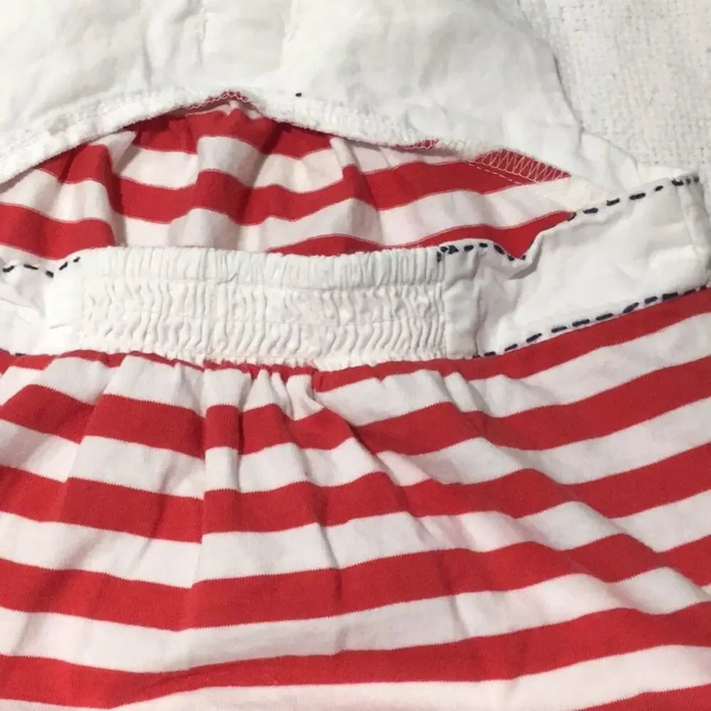 Savannah red white blue shorts set worn once 2T